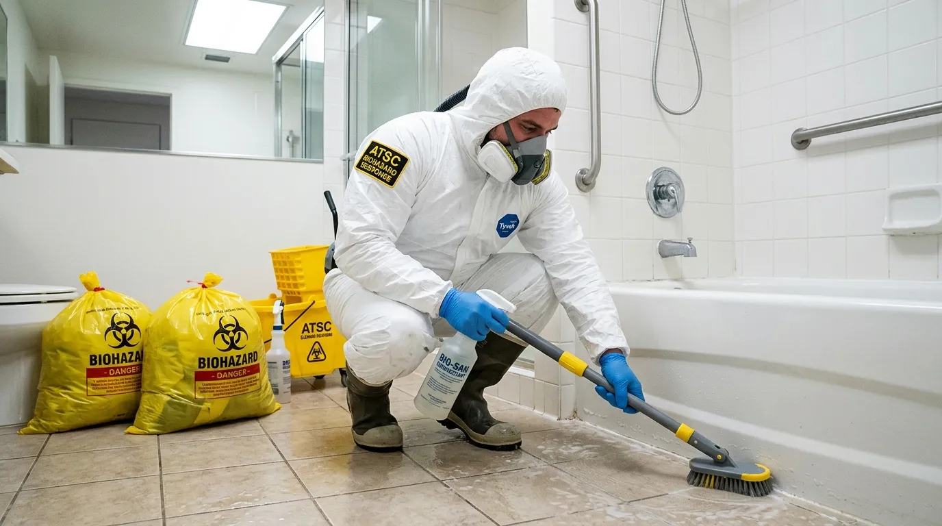 Decontamination equipment deployed for Blood Cleanup in Jackson